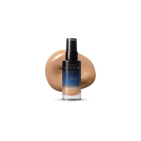 Make B - Base Líquida Protectora Con Retinol Y Ácido Hialurónico FPS 50+