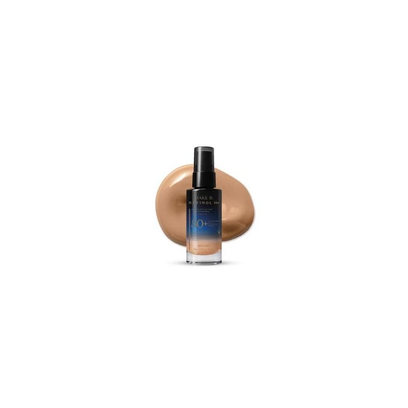 Make B - Base Líquida Protectora Con Retinol Y Ácido Hialurónico FPS 50+